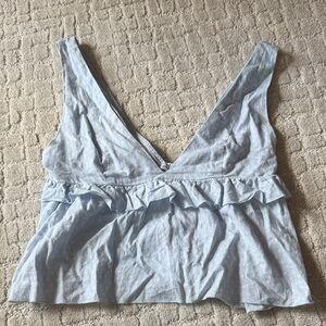 Urban Outfitters Light Blue Top